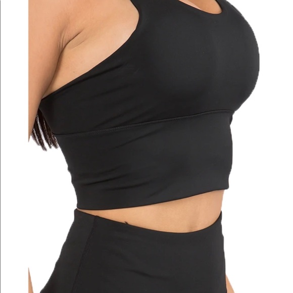 2pc Activewear biker shorts set - Picture 3 of 4